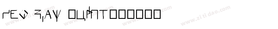New Day Script字体转换